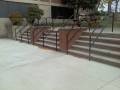 after.. double strand pipe railing