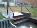 single strand pipe railing